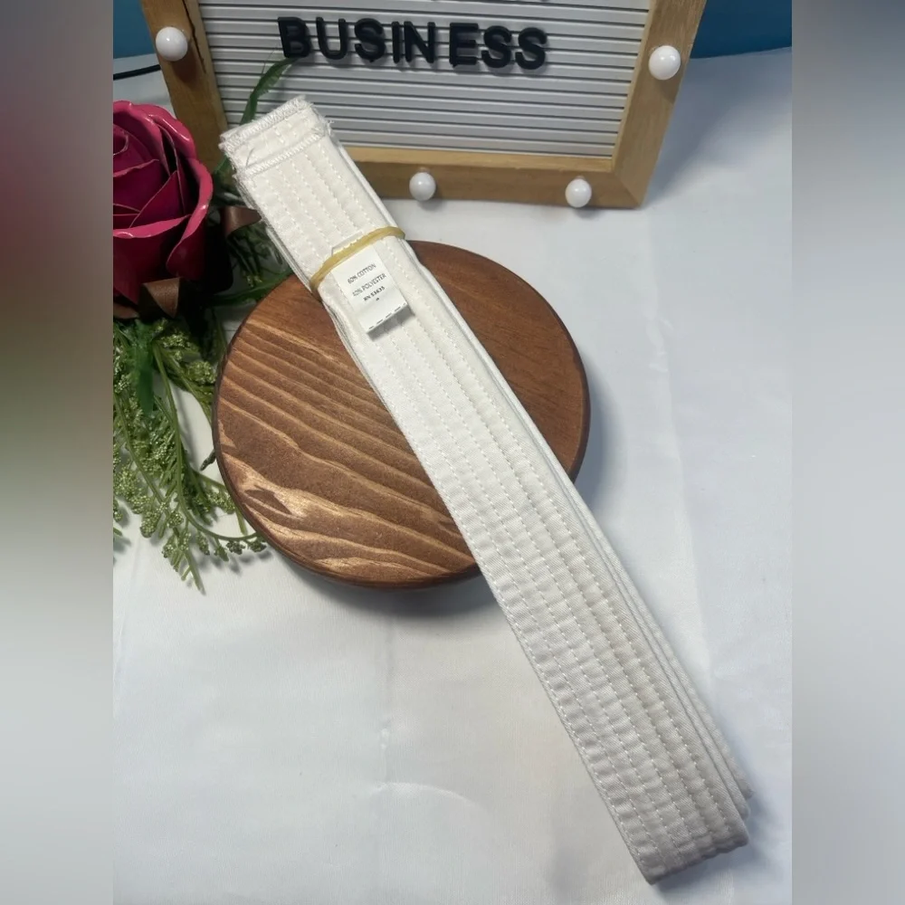 White Martial Arts Belt